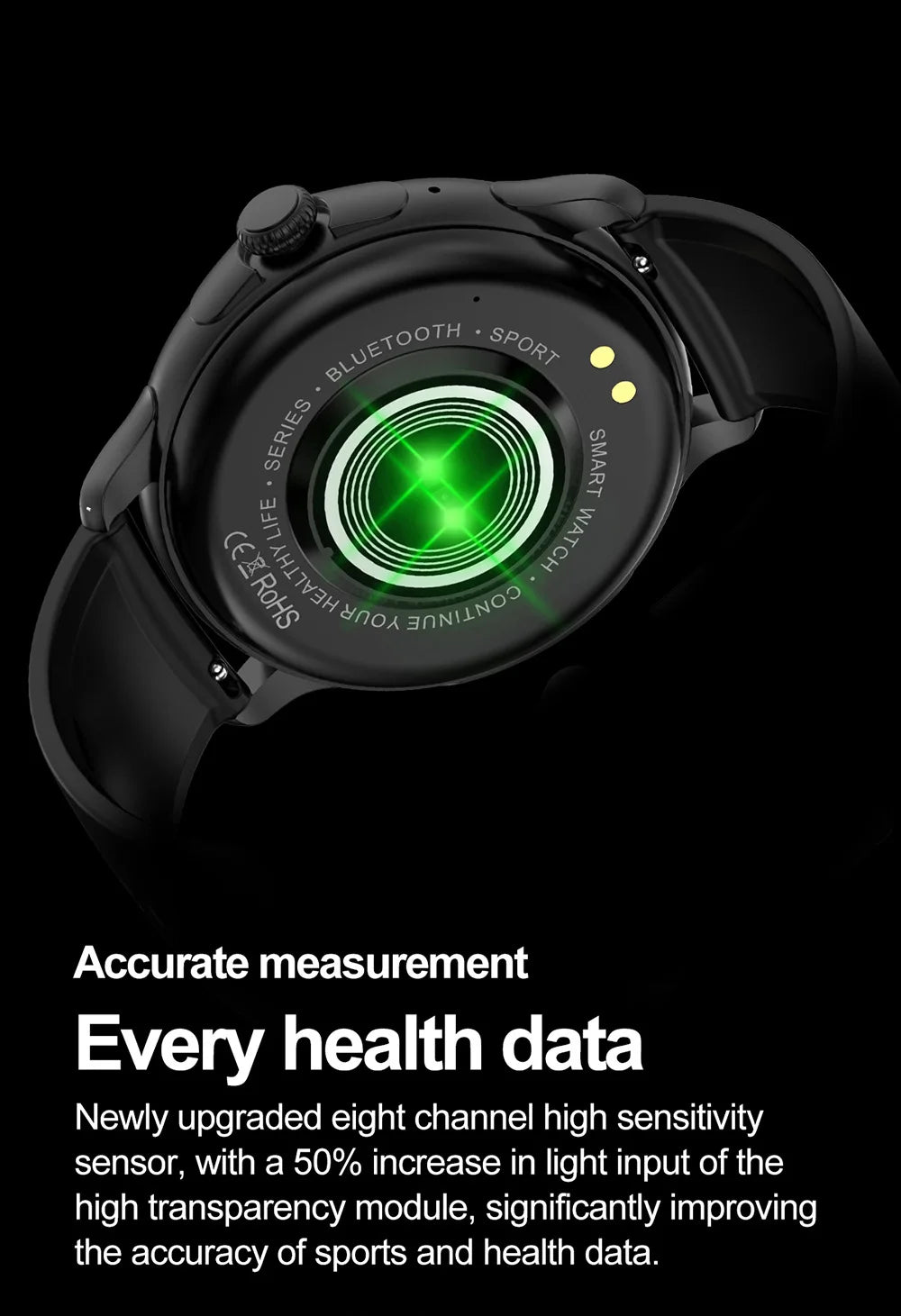 COLMI V72 Smart Watch Men 1.43'' AMOLED Display 100 Sports Modes 7 Day Battery Life Bluetooth Call Health Smartwatch Women