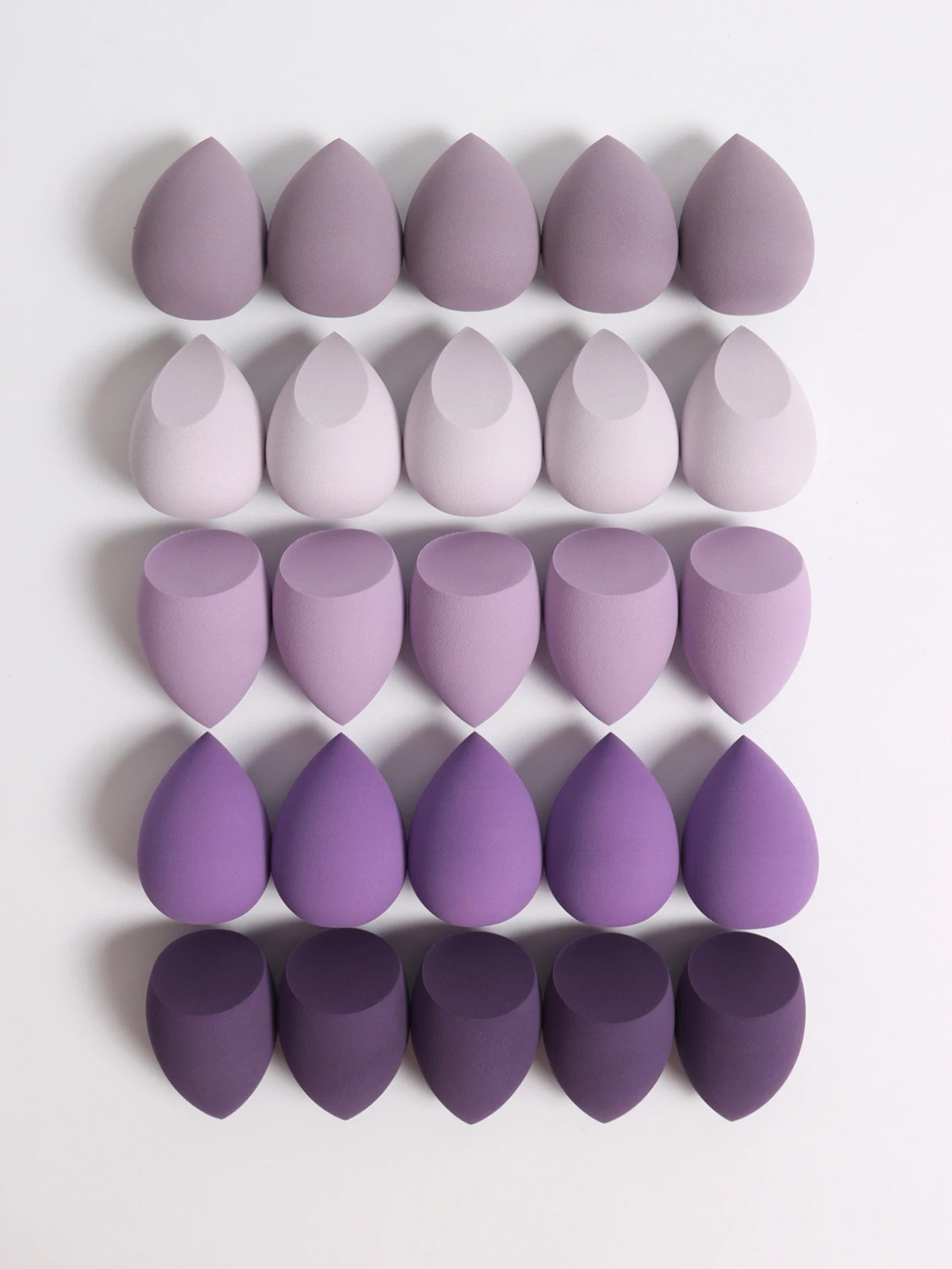 25 Beauty Eggs (Makeup Sponges), Foundation Makeup Mixed Beauty Sponges, Flawless Application for Liquid, Cream and Powder, Multi-Color Makeup