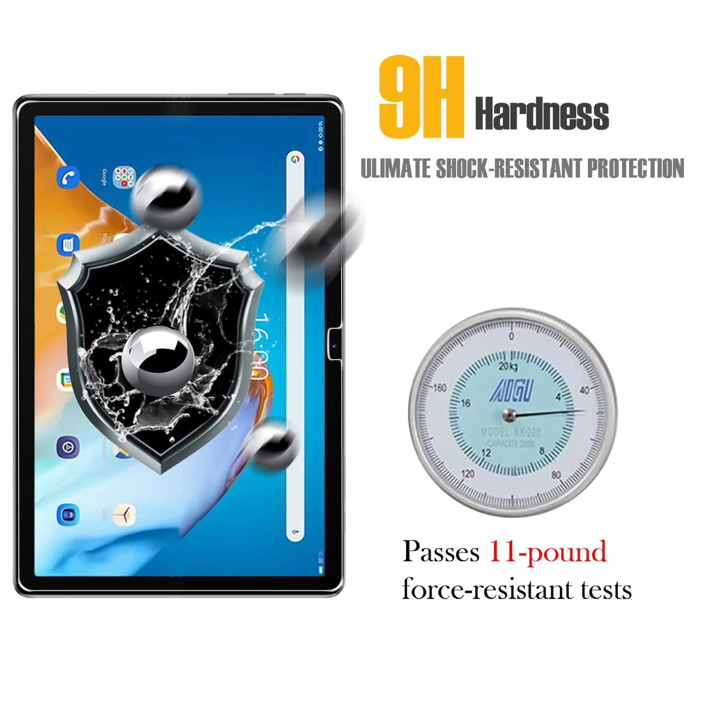 Screen Protector for Blackview Tab 12 Tablet 10.1 inch Protective Film Tempered Glass for Blackview  tab 12 pro