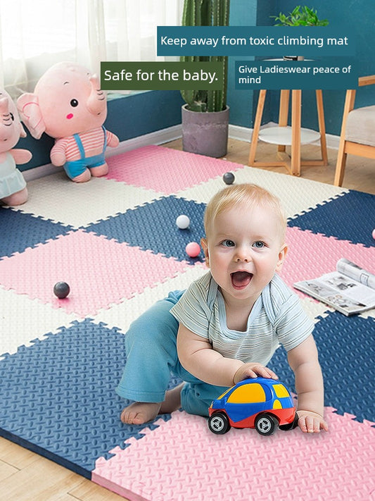 Mosaic Foam Floor Mat Thickened Household Baby Climbing Pad Children Floor Mat Tatami Mat Baby Crawling Mat