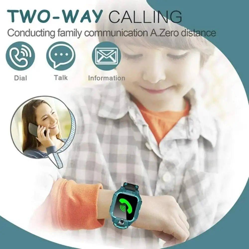 Z6F Smart Watch Kids GPS WIFI Video Call SOS IP67 Waterproof Child Smartwatch Camera Monitor Tracker Location Phone Watch