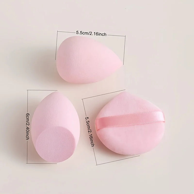 15pcs Makeup Brush Set, Including 12pcs Multi-Functional Ultra-Soft Makeup Brushes And 1pc Angled Tear Drop-Shaped Beauty Sponge