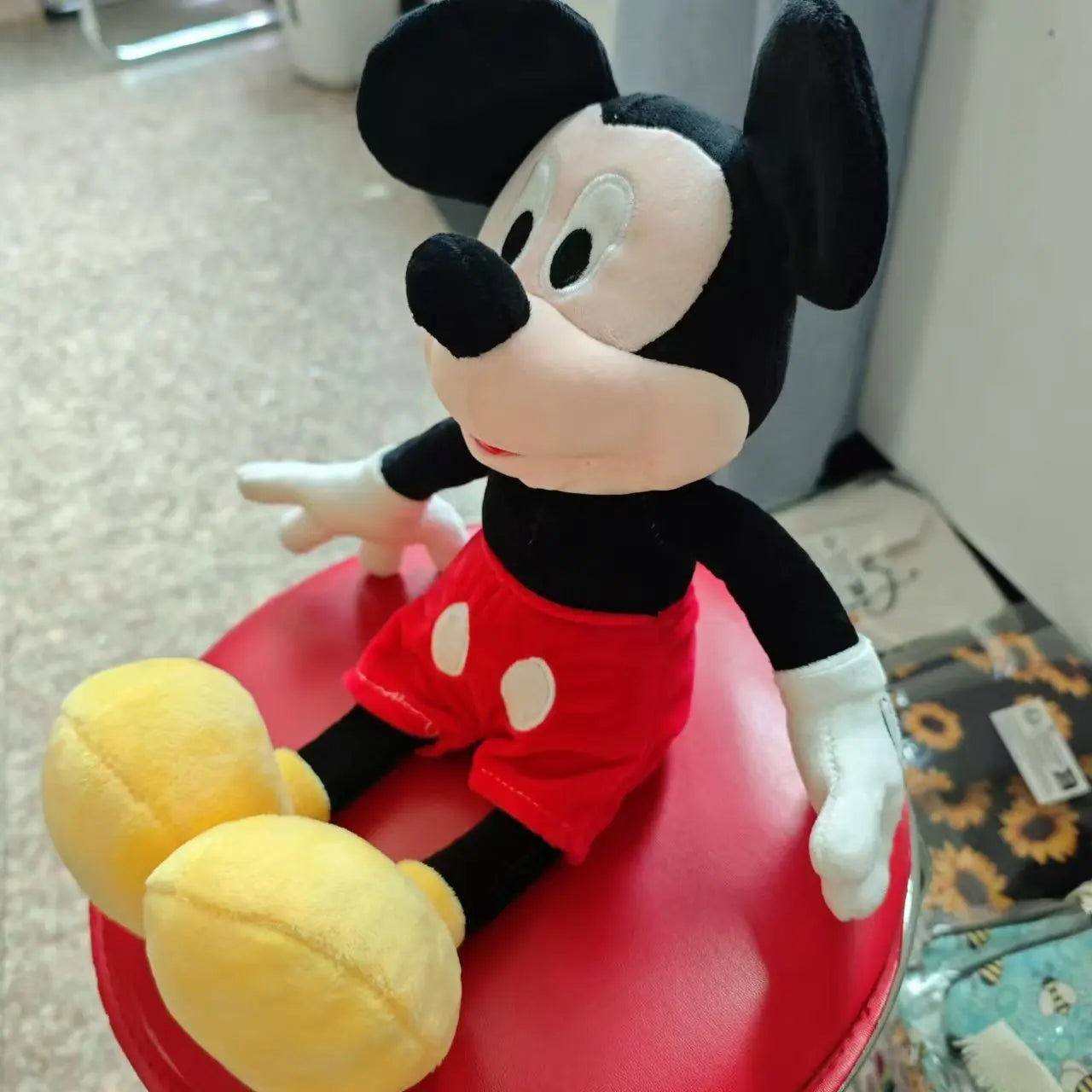 40/60cm nuevo tamaño grande Mickey Minnie Mouse peluche muñeca Kawaii juguetes de peluche dibujos animados Anime pareja regalo para bebé niña