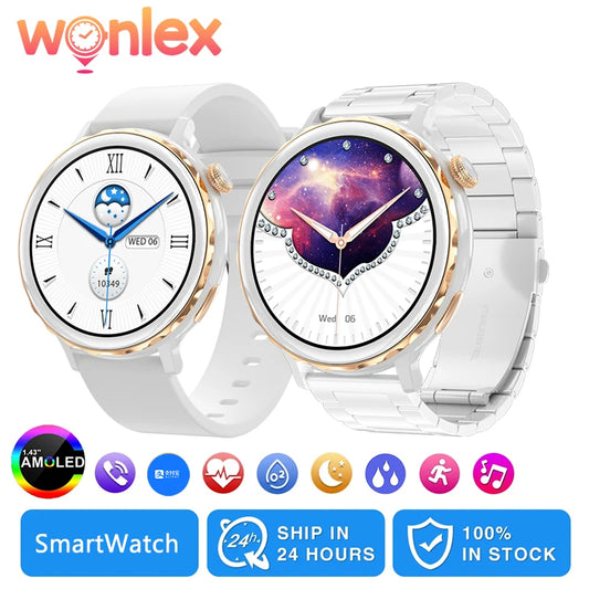 Wonlex DW21 Smart Watch women Bluetooth Call Alipay payment Waterproof Smartwatch for men Health Monitoring Alarm Clock Reminder