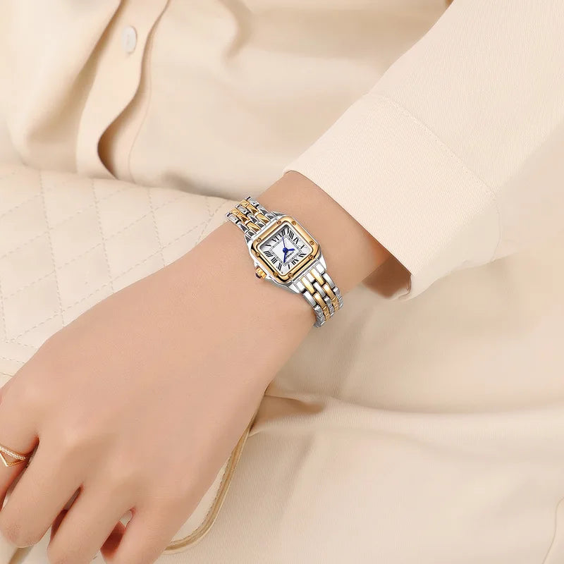 Luxury Women's Watches Elegant Luxury Gold Watch for Women Quartz Waterproof Wristwatches Ladies Relojes Para Mujer Without Box
