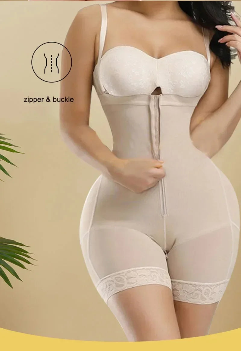 Fajas Colombiana Girdle Full Body Shaper Lift Up Butt Lifter Bodysuits Tummy Control Panties Waist Trainer Thigh Slimmer