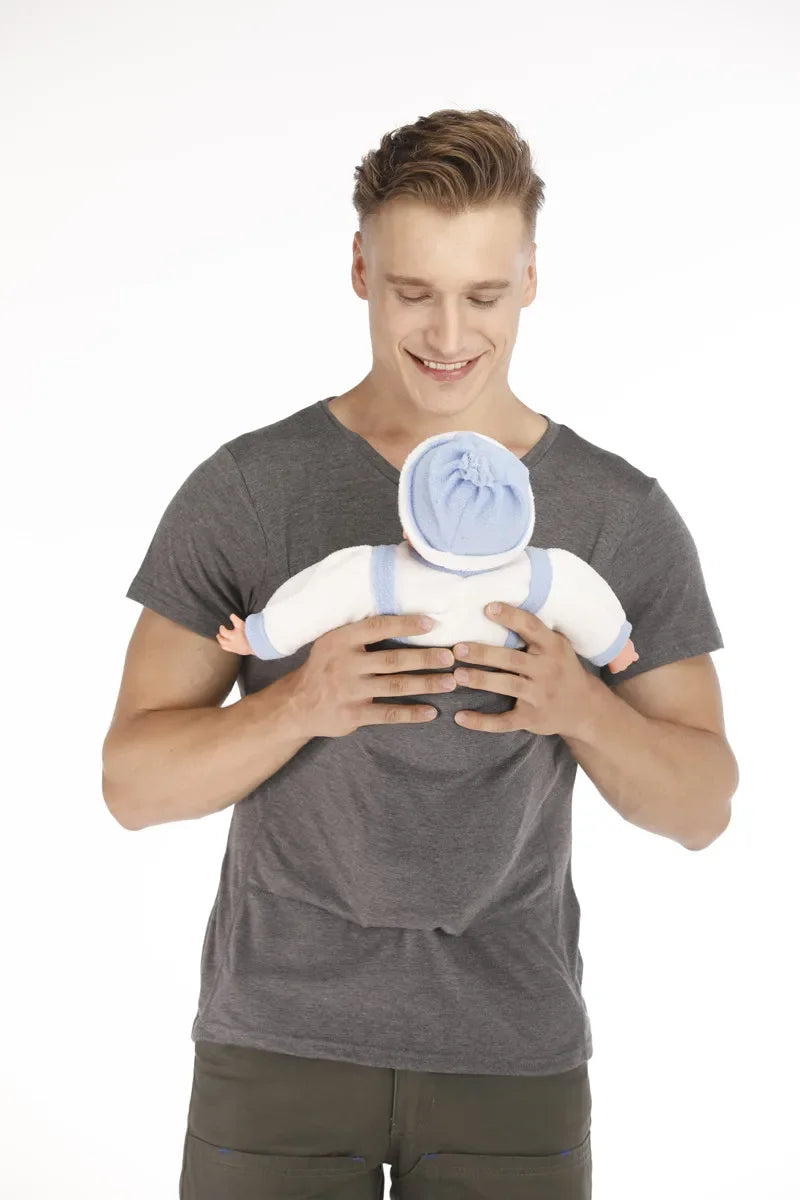 Safety Kangaroo Pocket T-Shirt Baby Carrier Pregnancy Top Clothes Summer Mother Father Soft Feeding Polyester T Shirt