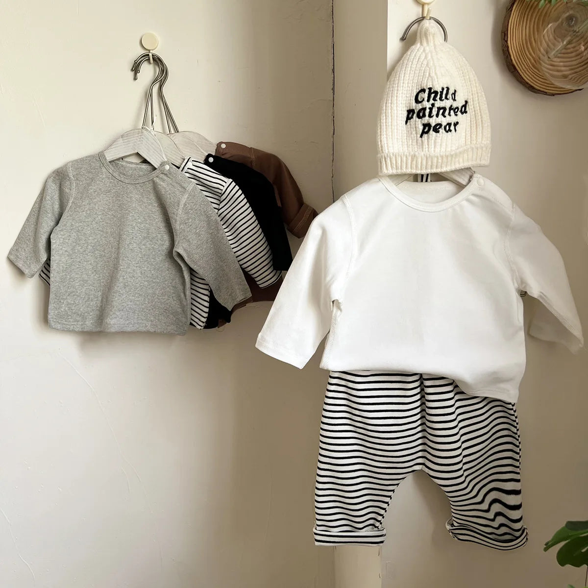 Autumn New Baby Long Sleeve T Shirts Infant Boy Cotton Bottoming Shirts Solid Toddler Girl T Shirts Kids Tee Baby Clothes