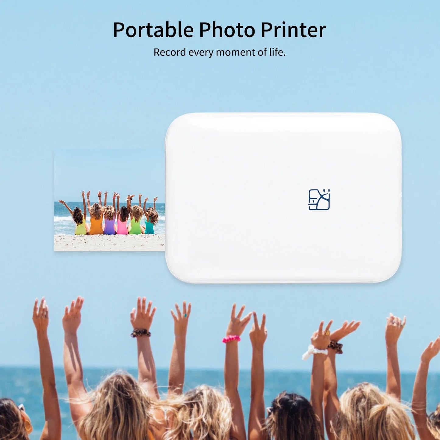 HPRT MT53 Photo Printer Bluetooth Portable Pocket Mini Instant Digital Zink Tech for Mobile Phone Thermal Sublimation Impresora