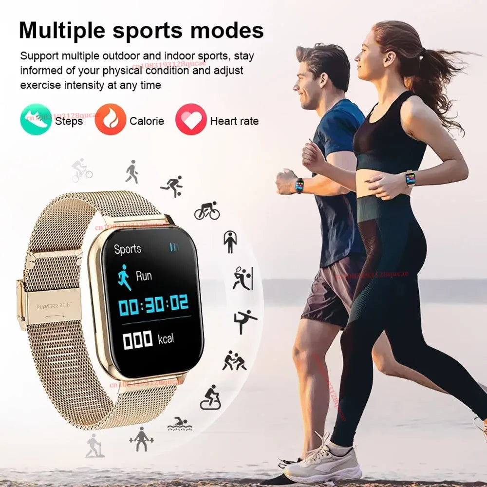 [Smart Watch, Wireless] Wireless Men'S And Women'S Smart Watch, 1.83'' Full Screen Touch, Dialing/Answering Calls Pedometer Hw12