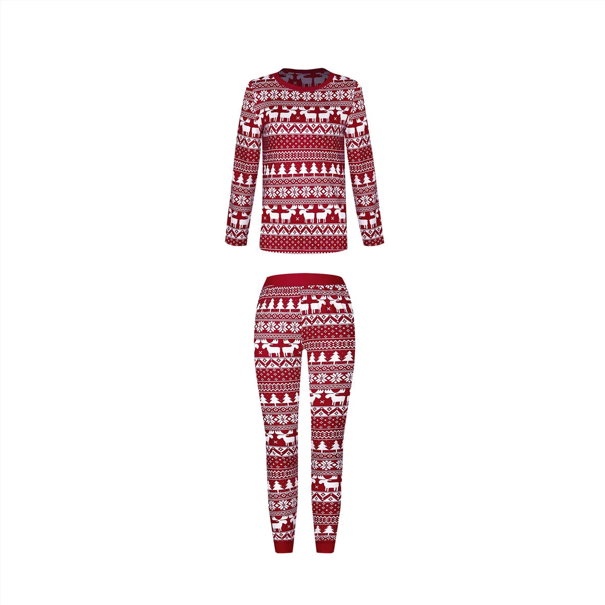 Mommy and Me Clothes 2026 New Christmas Pajamas Set for Family Soft Cute Sleepwear Adults Kids 2 Pieces Suit Xmas Look Outfits
