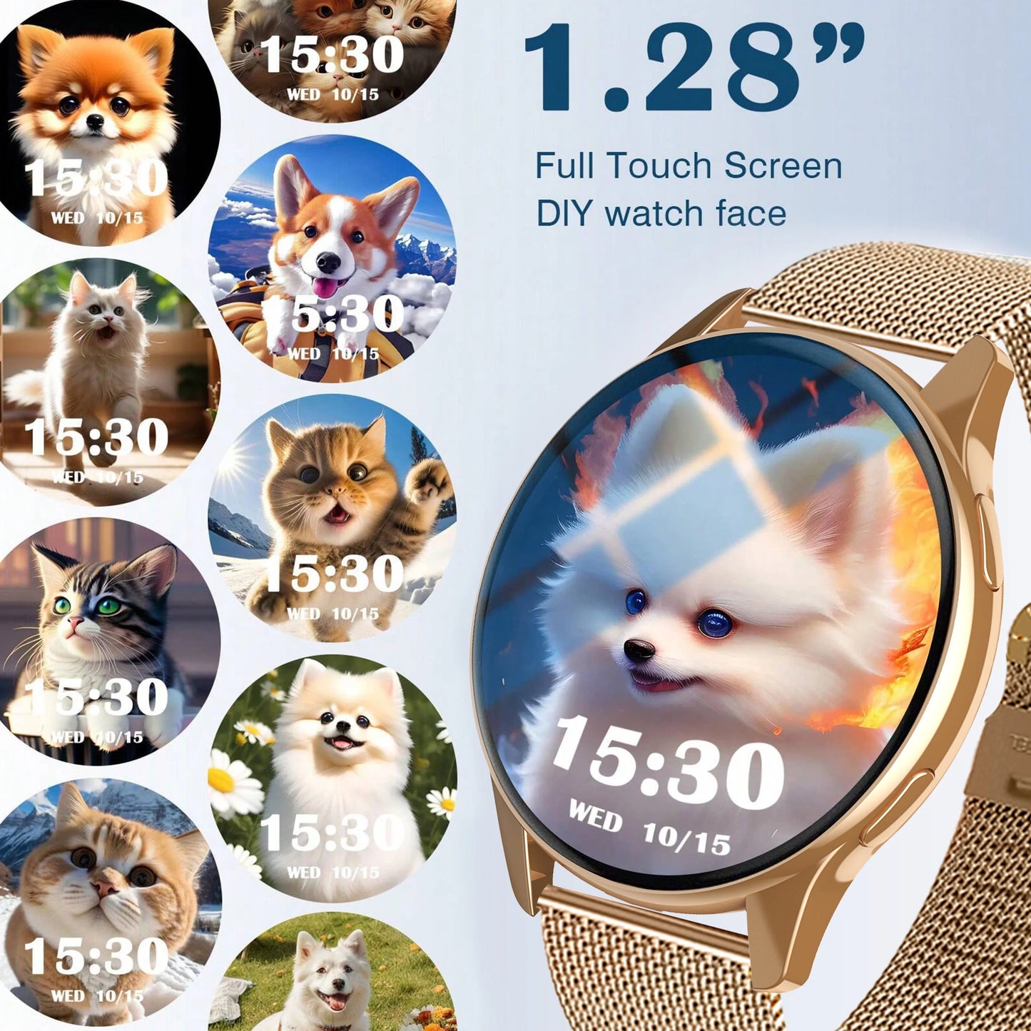 2025 NEW Hot Smart Watch For Men Women Wireless Call AI Voice Assistant Notification Alert Multi-Functional Watch Holiday Gifts