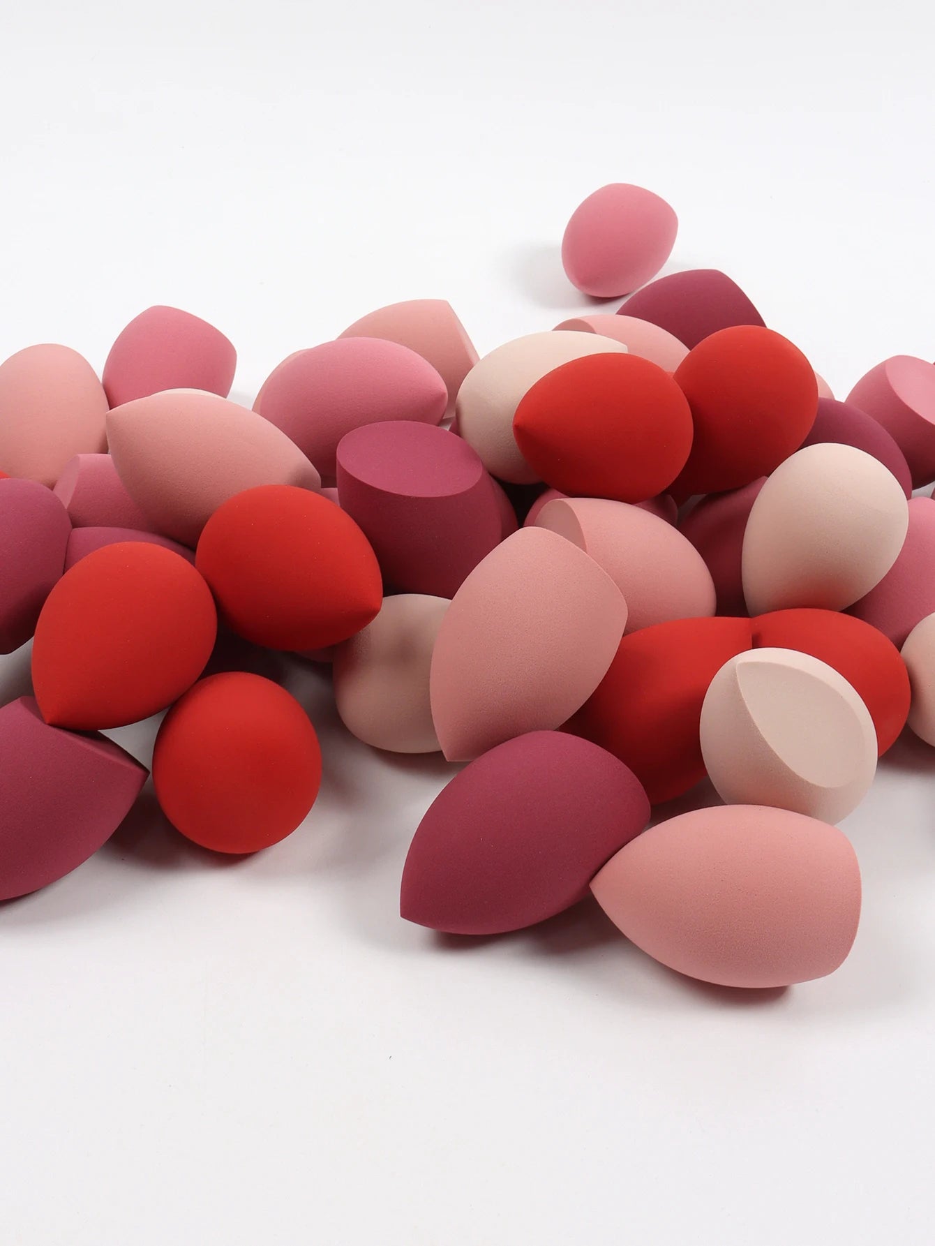 25 Beauty Eggs (Makeup Sponges), Foundation Makeup Mixed Beauty Sponges, Flawless Application for Liquid, Cream and Powder, Multi-Color Makeup
