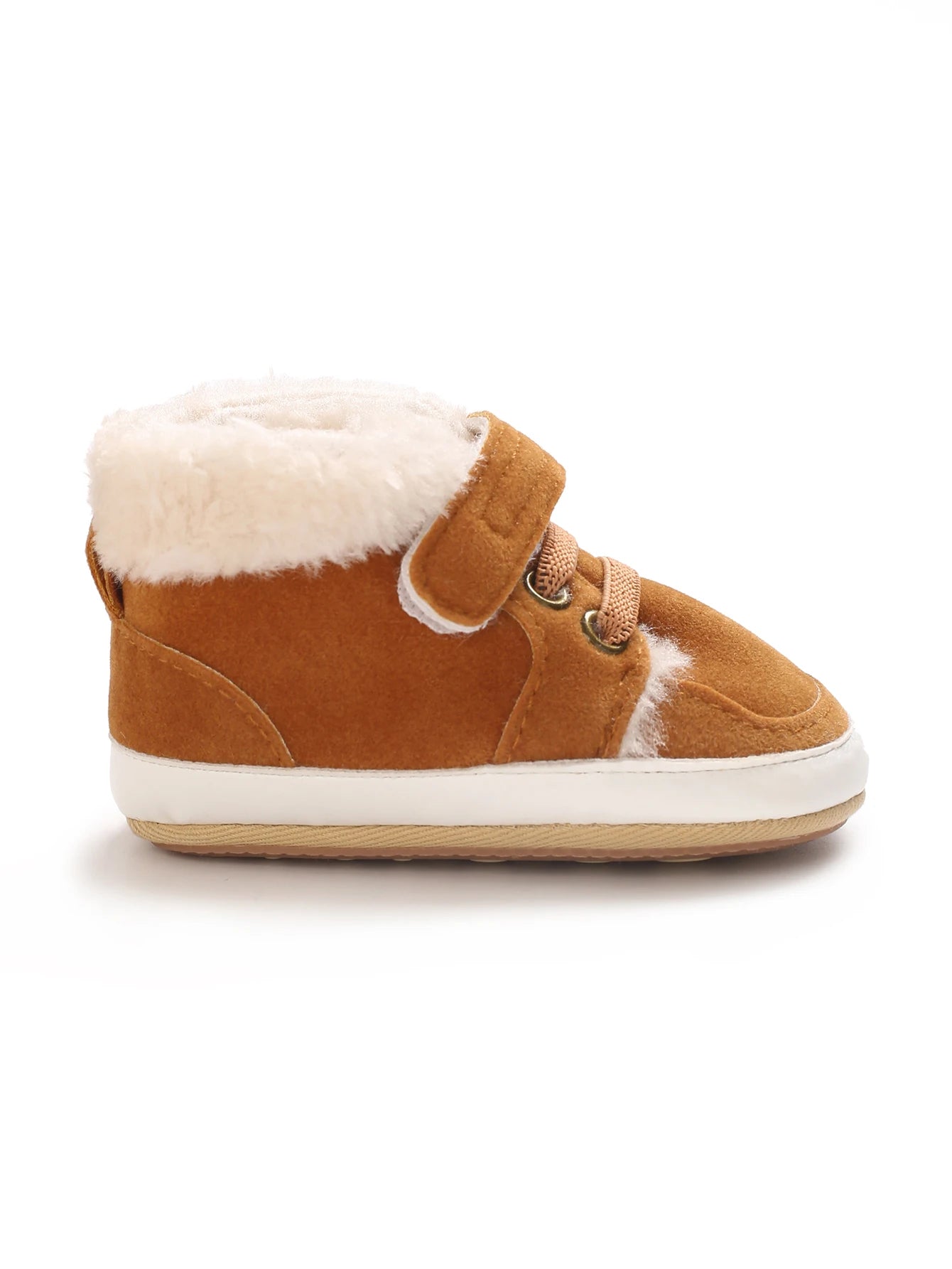 Baby Winter Boots - Soft Cotton Snow Shoes for Toddlers | Warm First Walkers 0-24M | Solid Color Design"
