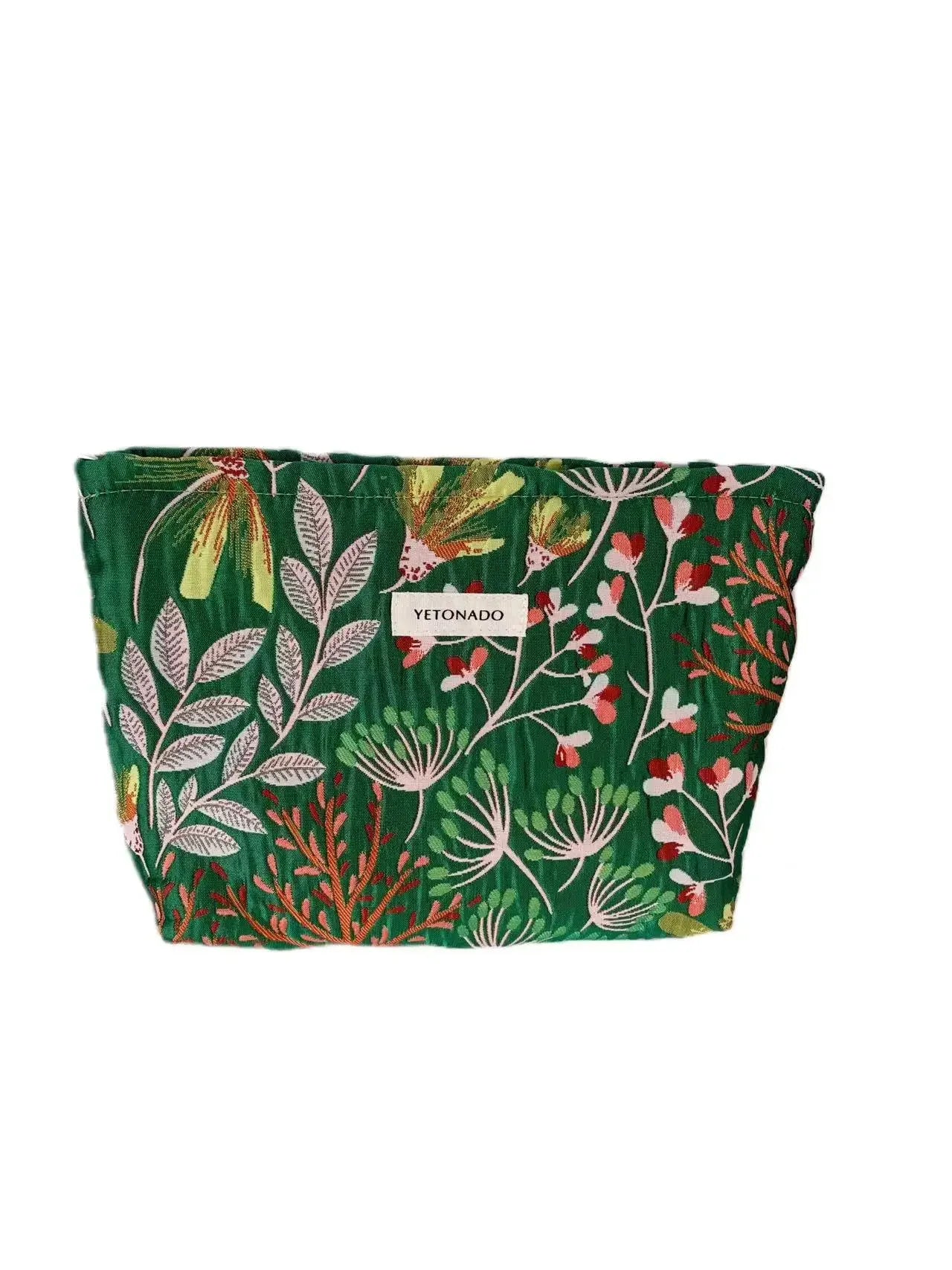 Makeup Bag Women Cosmetic Bag Flower Toiletry Pouch Case Organizer Make Up Bag Travel Wash Girls Travel Storage pouch