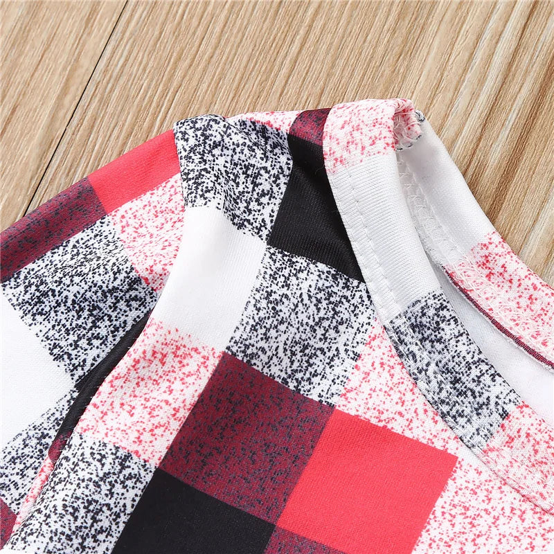 2024 Christmas Pajamas Sets Baby Mom Kids Father Family Look Clothing Suits Xmas Long Sleeve Sleepwear Matching Outfits
