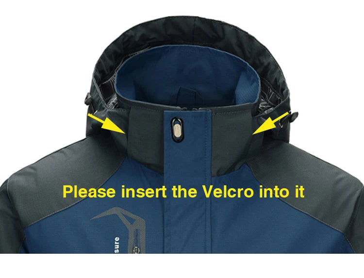 Trekking Outdoor Jackets for Men Autumn Classic Waterproof Rain Coats Hooded Camping Man's Rainwear Hiking Jacket and Pants