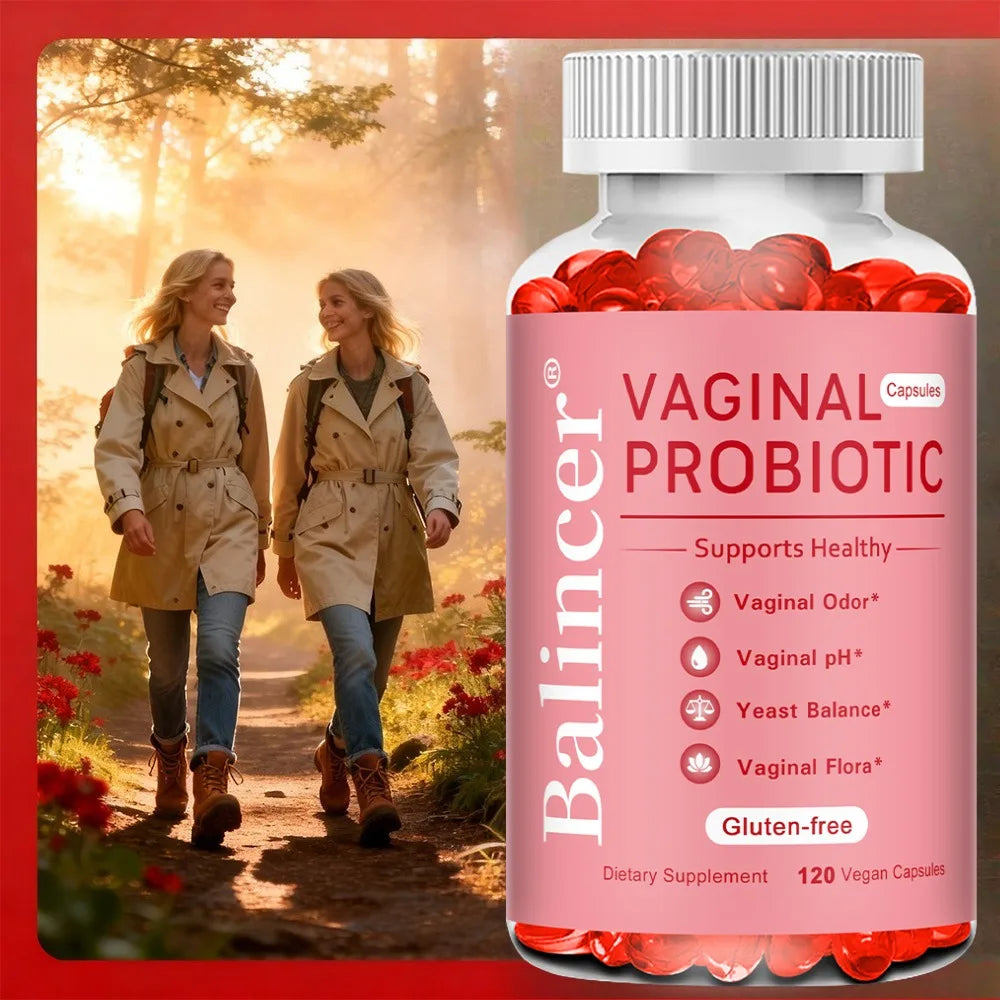 Probiotics Specially Formulated for Women To Promote Digestive, Vaginal, and Immune System Health, 120 Capsules
