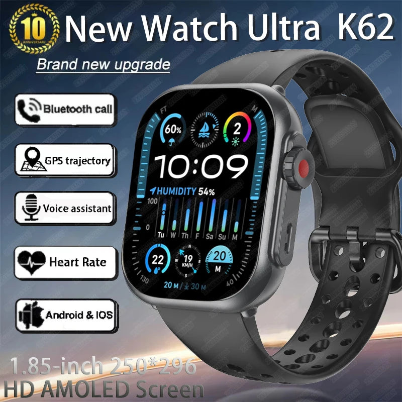 2025 New Smart Watch Women Bluetooth Call Watch Fitness Tracker Waterproof Sport Smart Clock Fashion Ladies Men Smartwatch Woman