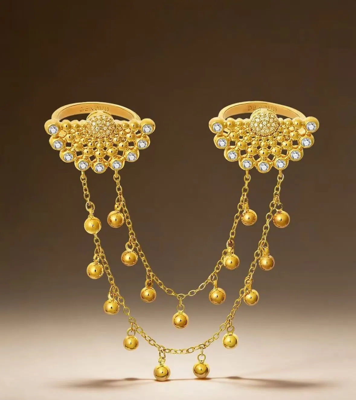 Jankelly  Trendy Fashion 4PCS Luxury Waterdrop Indian Jewelry Sets For Women Wedding Party Indian Dubai Bridal jewelry Sets
