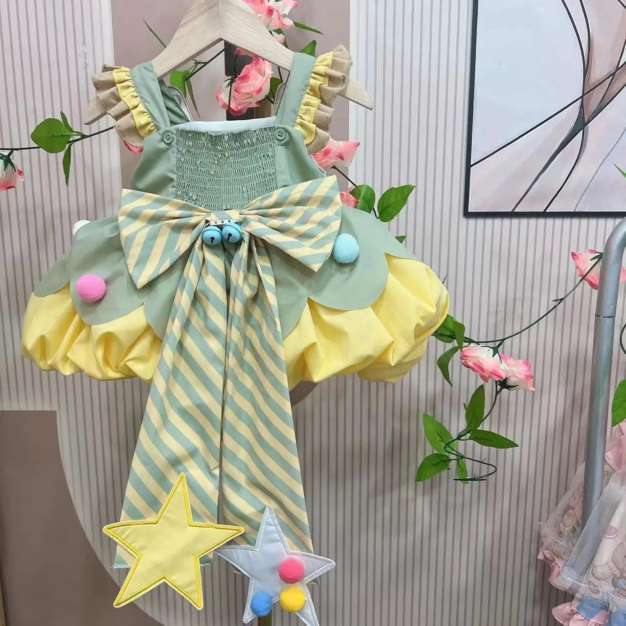 Girls Lolita Dress Summer New Baby Girl Bud Dress Princess Dress Latest Trend Party Wedding Dress Toddler Girl Clothes