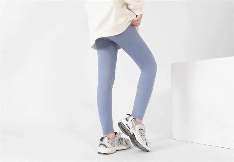 Girls Shark Pants Spring And Autumn Thin Section Baby Wear Casual Cut Sports Pants 4-12 Years Old Children's Elastic Dance Pants