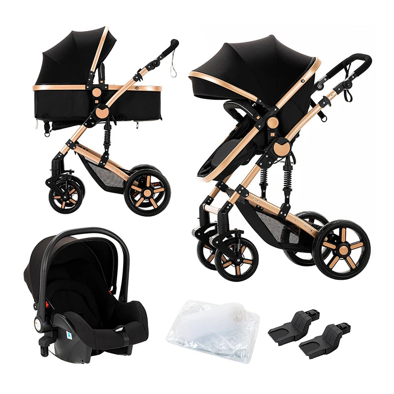 poussette bebe 3 en 1 Baby stroller baby newborn items Baby stroller for newborns Light str oller  for newborn baby Free Shippin