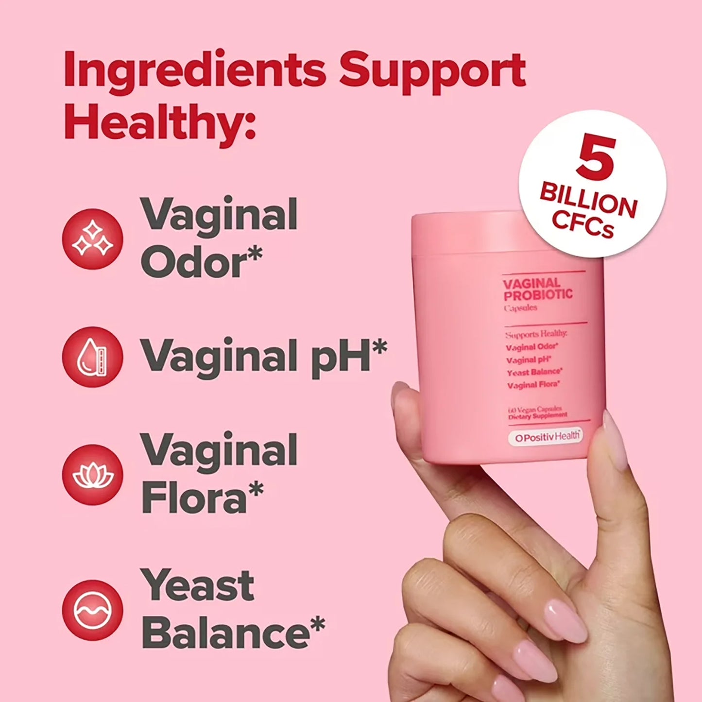 Vagianl Probiotics for Women pH Balance with Prebiotics - Vaginal Health Supplement Support Healthy Vaginal Odor & Vaginal Flora