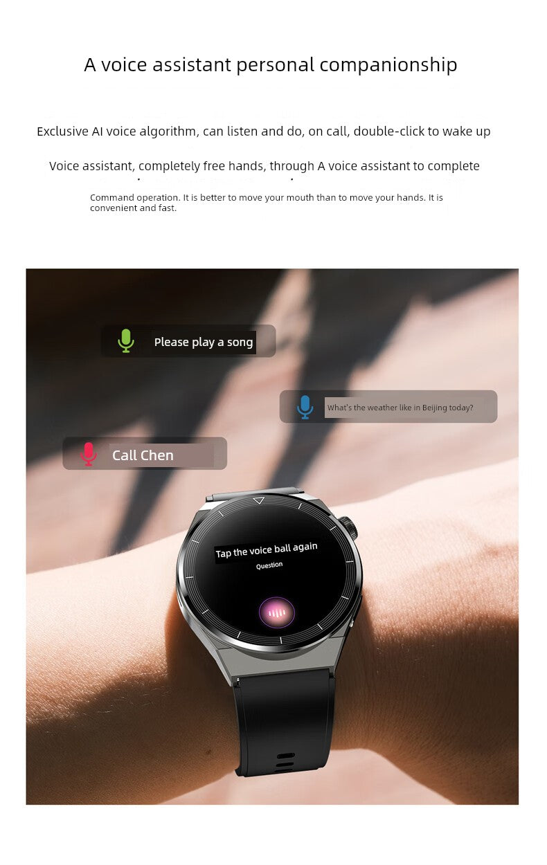 New Arrival GT3 Smart Watch Watch3 Huaqiang North Gt4pro Top with NFC Access Control Waterproof Multi-Function Spaceman