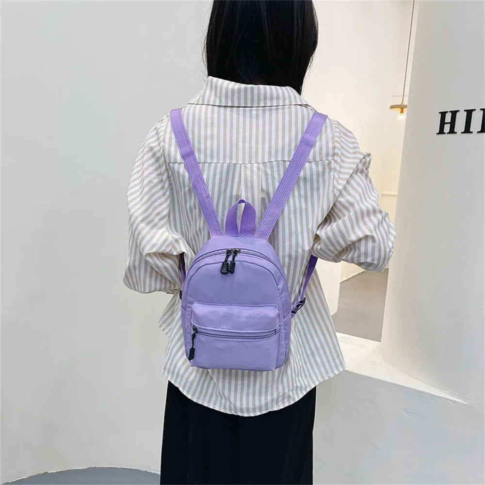 Mini Backpack Women Small Travel Bagpack Ladies Style Female Student School Bag for Teenager Girls Back Pack for Women