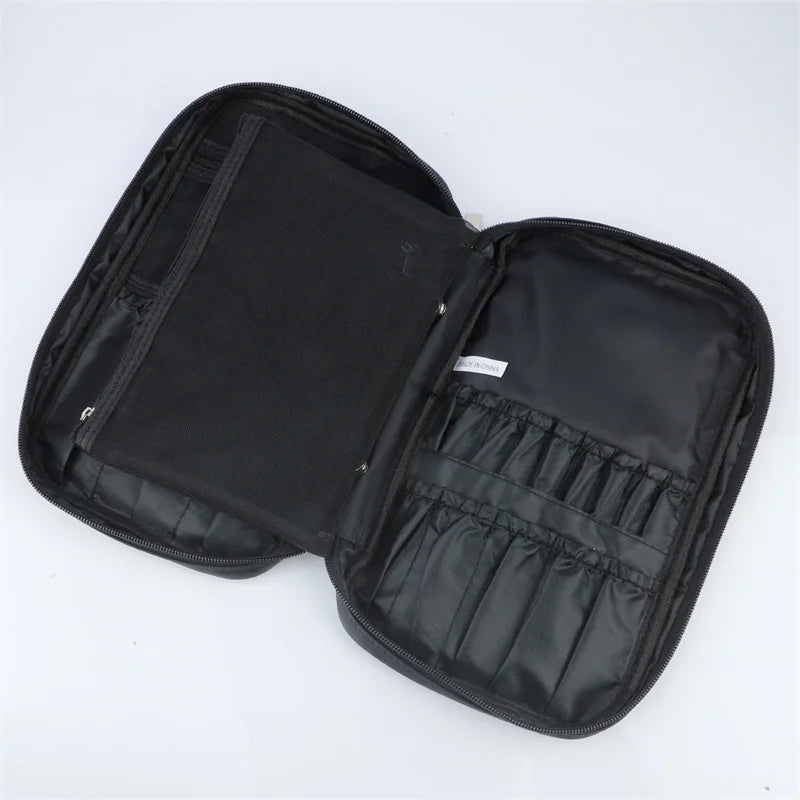 Makeup Brush Storage Bag Cosmetic Makeup Tools Handbag Large Capacity Makeup Brushes Storage Bags Comestic Tools Zipper Pouch