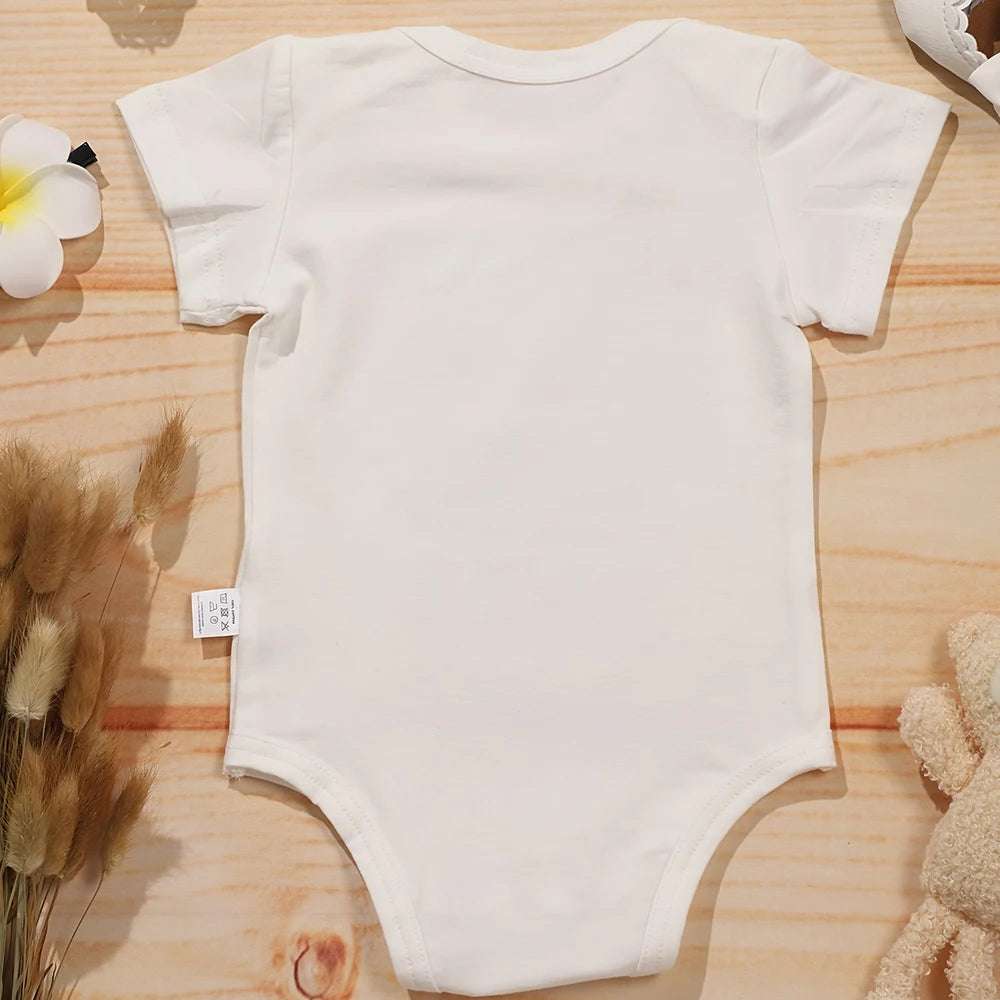 Check Diaper Funny Newborn Baby Clothes Creative Fashion Summer Casual Cotton Ropa De Bebe Niño Niña Home Infant Onesie Pajamas