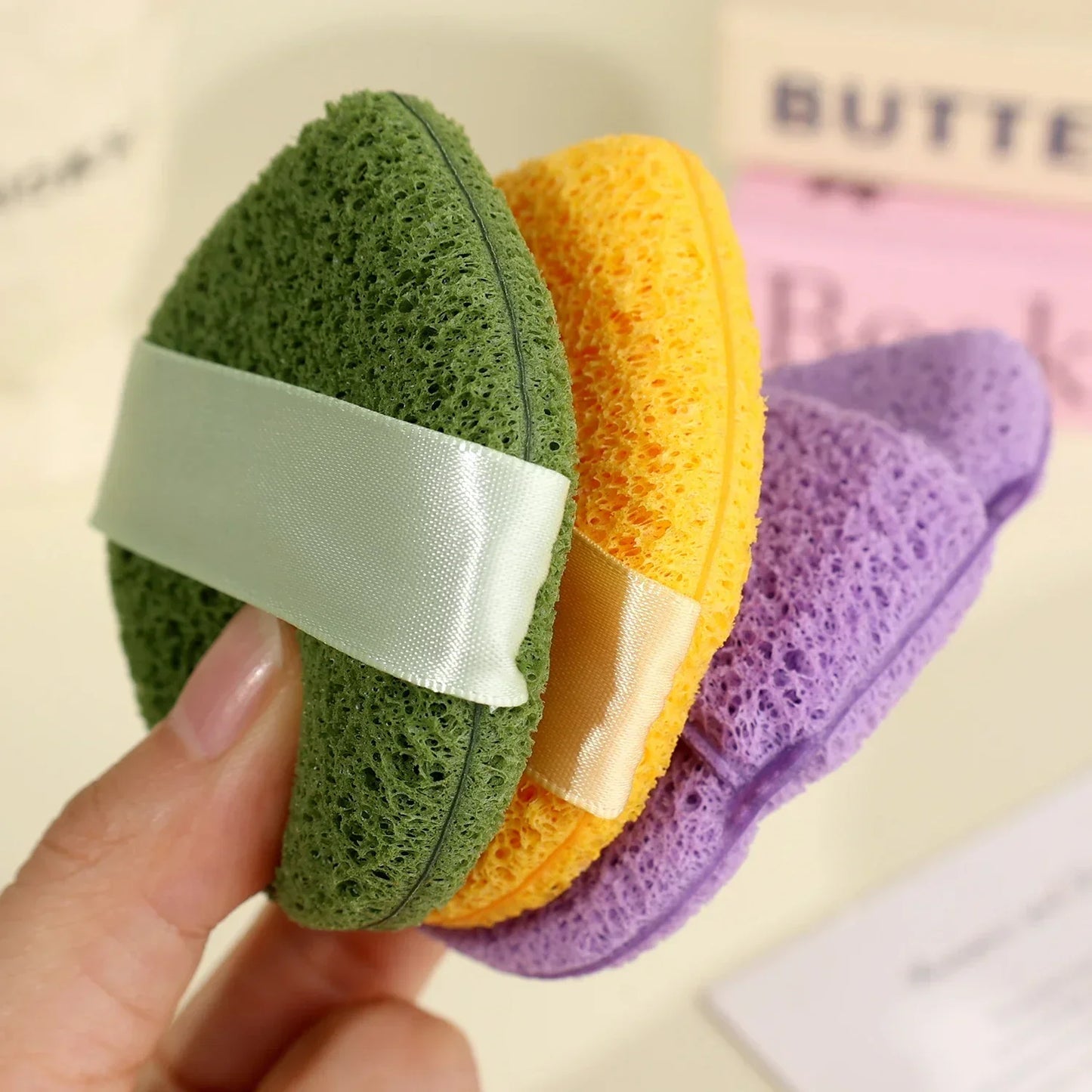 Mud Mask Cleaner Puff Exfoliating Blackhead Removal Face Wash Cleansing Sponge Makeup Remover Foam Sponge Face Clean Pads Tool