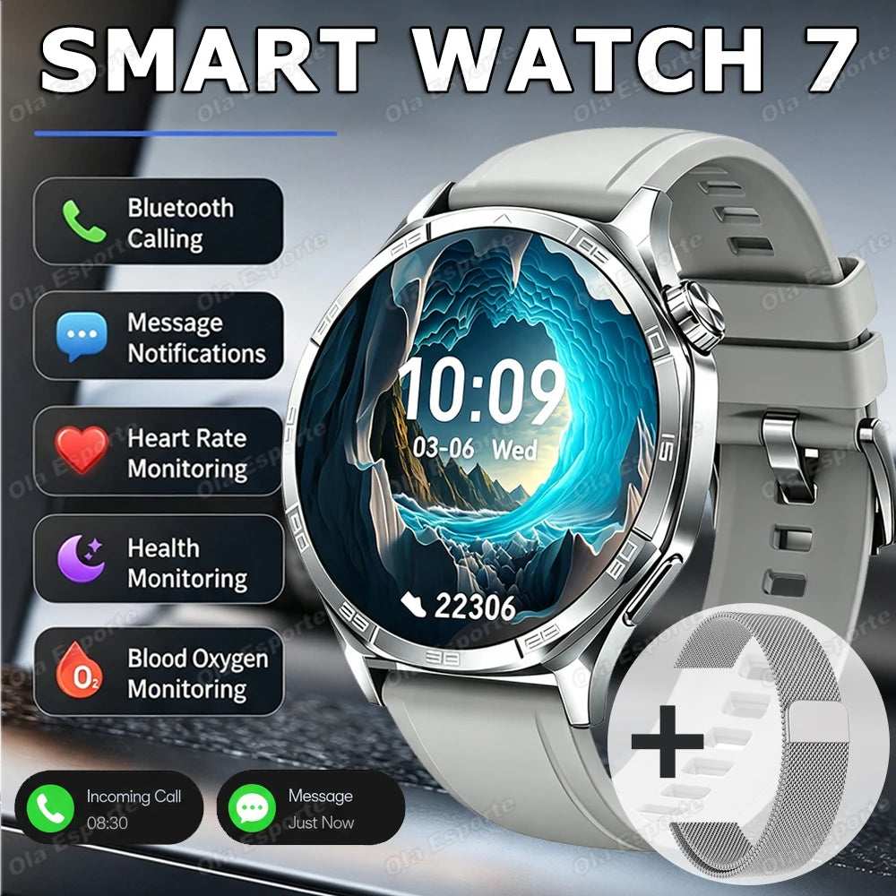 Men Smart Watch 1.52" HD Screen Bluetooth 5.4 Wireless Call Information Reminder Health Monitor Smart Watch IP68 Waterproof HT30