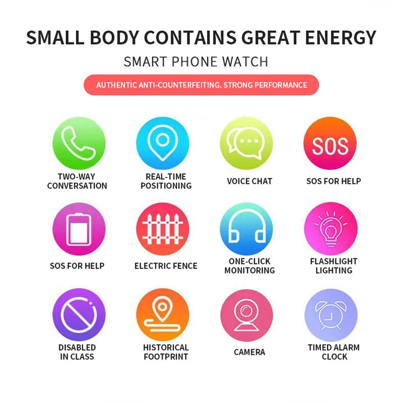 Smartwatch Wrist Kids Smart Watch For Children Electronic Digital Connected Wristwatch Clock Boy Girl Child GPS Tracker On Hand