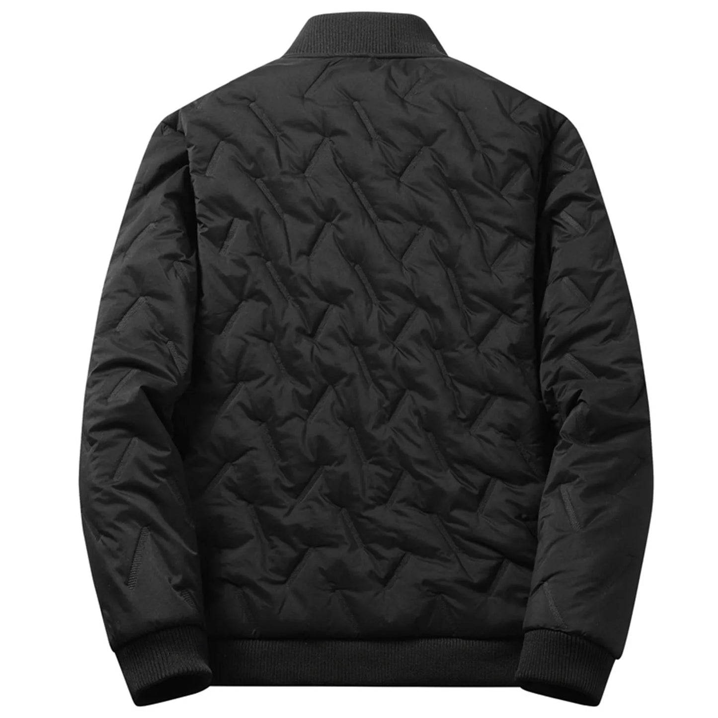 Men's Lamb Fleece Jackets Autumn Winter Casual Short Cardigan Coat Simple Comfy Solid Color Small Stand Collar Zipper Jackets