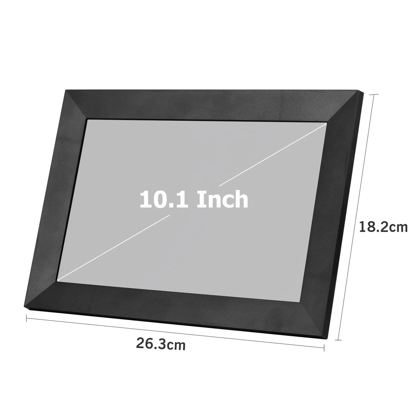 Frameo 10.1 Inch Smart WiFi Photo Frame Digital Picture Frame HD IPS Touch-screen 32 GB