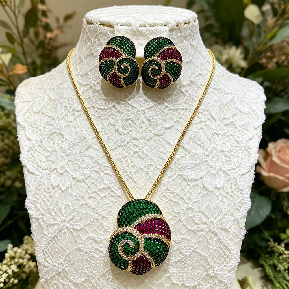 GODKI New Bowknot African Jewelry Sets for Women Wedding Luxury Naija Dubai Jewelry Set Cubic Zirconia Bridal Jewelry Sets