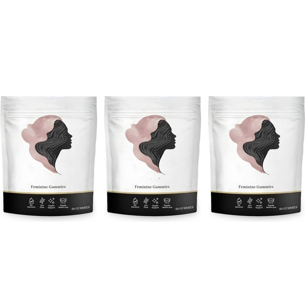 Vaginal Flora Gummies with Lactobacillus Acidophilus and Vitamin C Support for Female Microbiome Balance 60 Gummies
