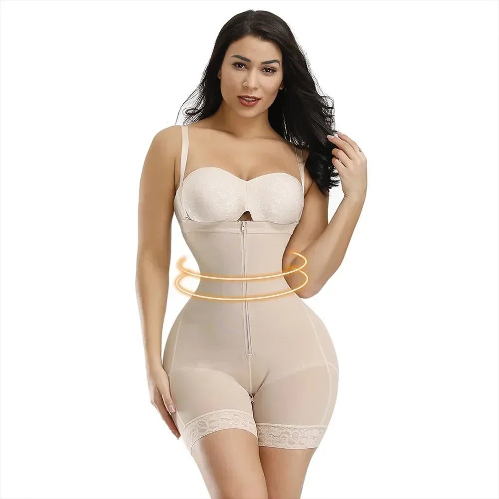 Fajas Colombiana Girdle Full Body Shaper Lift Up Butt Lifter Bodysuits Tummy Control Panties Waist Trainer Thigh Slimmer