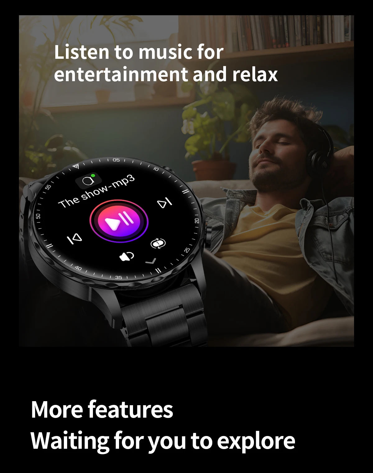 LIGE New Smart Watch 1.53'' 360*360 Full Touch Screen Outdoor Waterproof Bluetooth Call Watches Sports Fitness Man smart watches