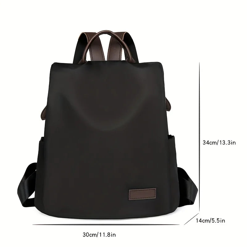 Anti Theft Backpack for Women, New Fashionable Single Shoulder Backpack, Zipper Closure, Large Capacity, Lightweight Backpacks