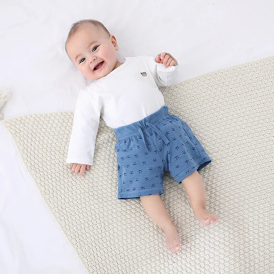 0-18M Newborn Baby Fashion Shorts Summer Baby Boy Girl Clothes Cute Cartoon Shorts PP Pant Cotton Soft Newborn Culottes