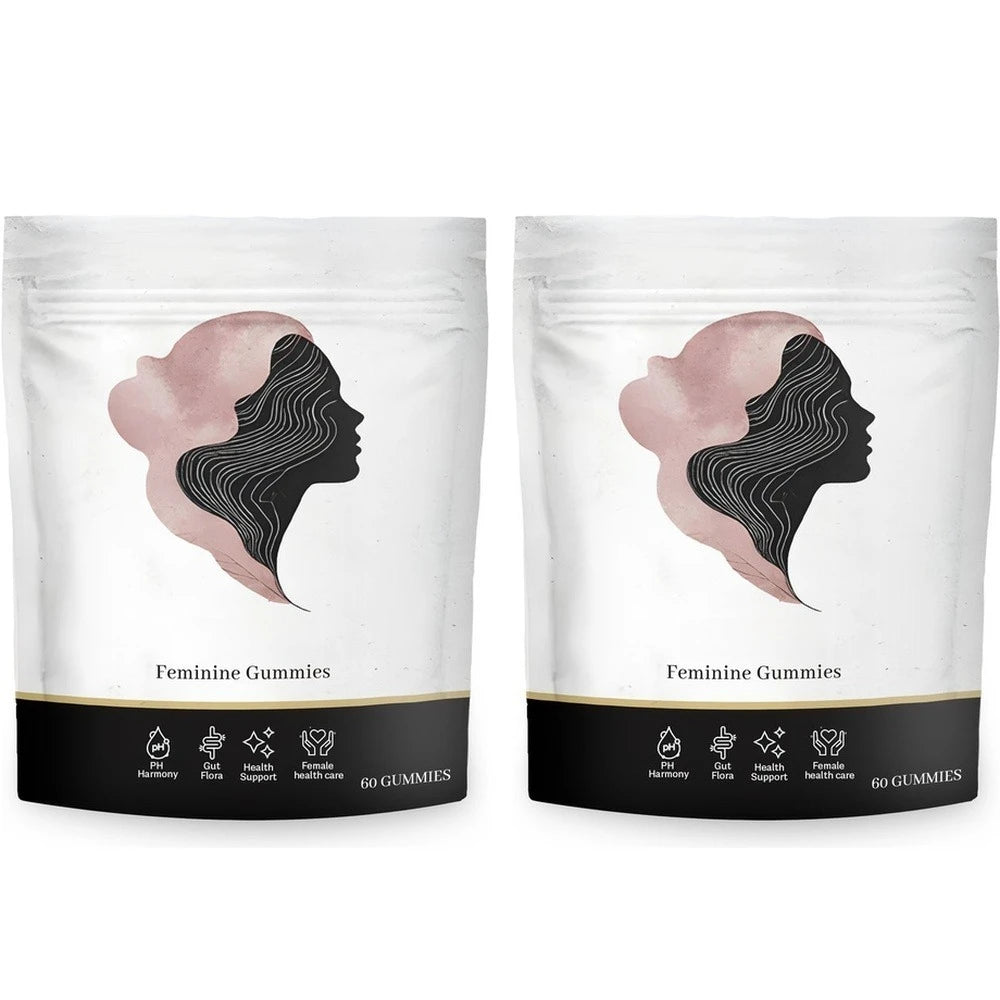 Vaginal Flora Gummies with Lactobacillus Acidophilus and Vitamin C Support for Female Microbiome Balance 60 Gummies