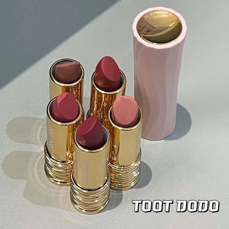 Toot Dodo Elegant Matte Lipstick Silky Smooth Non Drying Long Lasting Affordable Daily Makeup