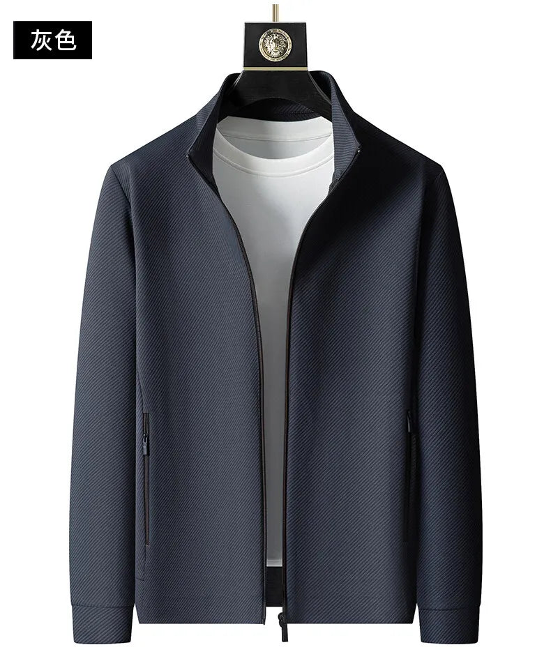(jackets + trousers) 2024 spring fashion men jackets Man coats long sleeve men's casual jackets men A set of clothes size M-5XL