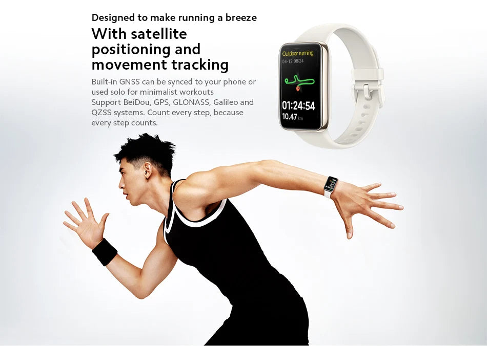 Original Global Version Xiaomi Mi Band 7 Pro AMOLED Screen Blood Sleep Breathing Oxygen Monitoring Health Management Smart Watch