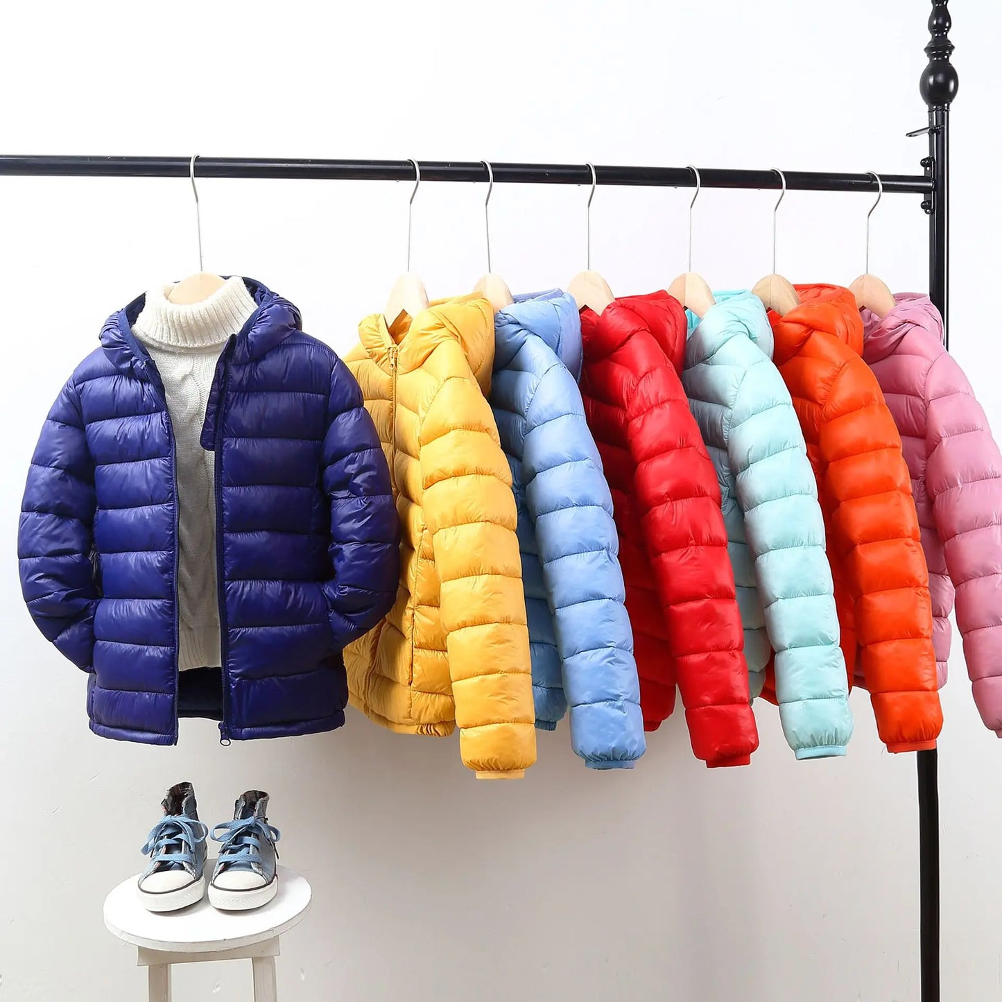 Years Autumn Winter Kids Down Jackets For Girls Children Clothes Warm Down Coats For Boys Toddler Girls Outerwear Clothes