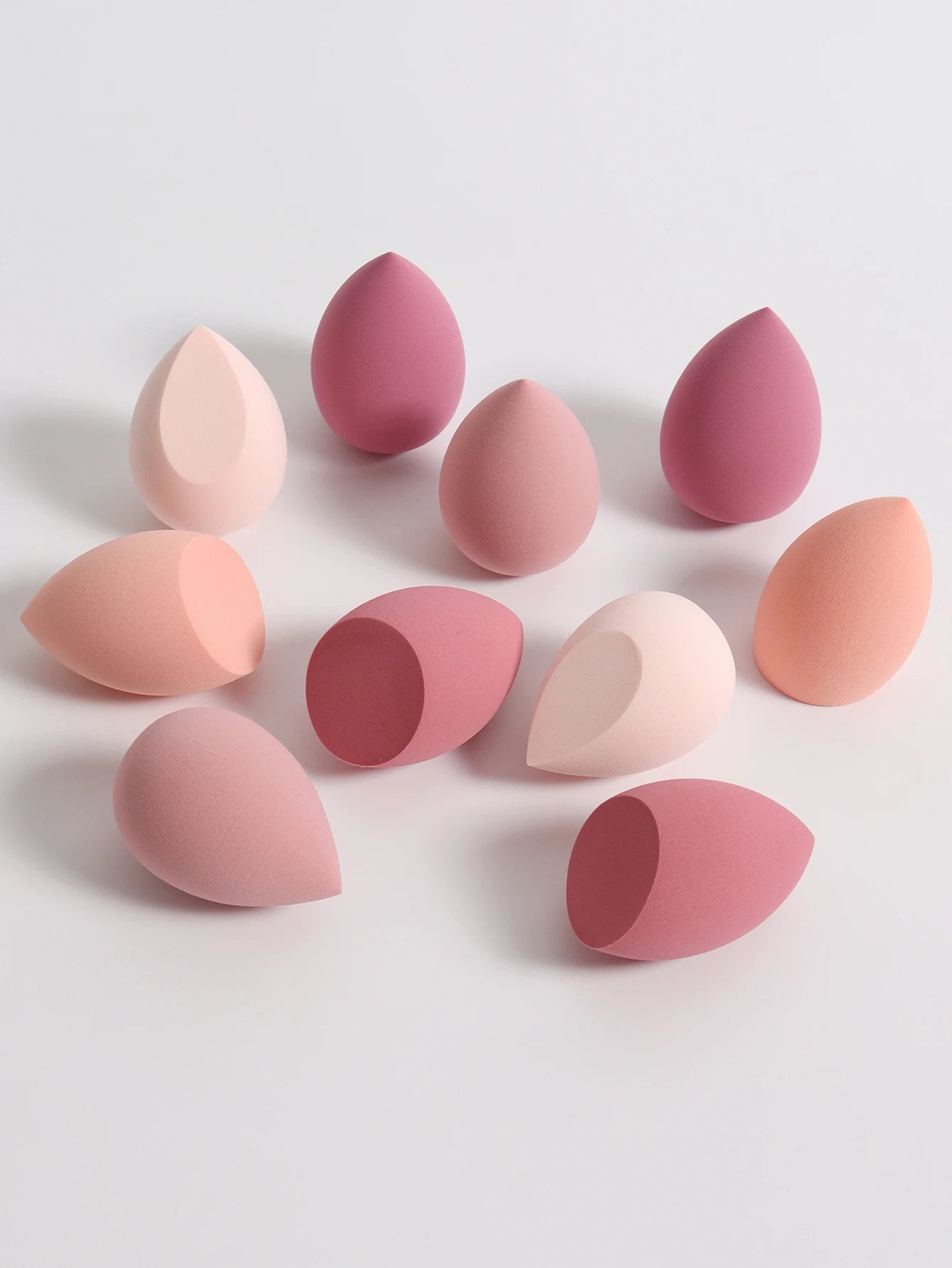 25 Beauty Eggs (Makeup Sponges), Foundation Makeup Mixed Beauty Sponges, Flawless Application for Liquid, Cream and Powder, Multi-Color Makeup
