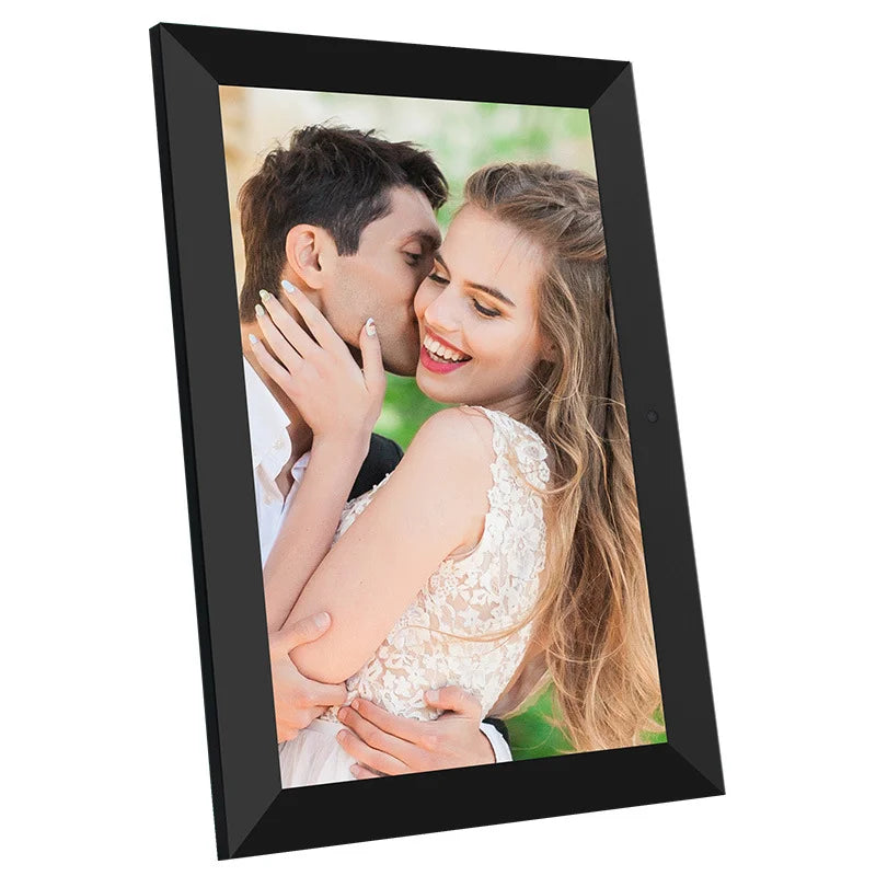 10"Digital Picture Photo Frame IPS Full-View Screen Photo Album  Clock Calendar Video Player with Remote Control For Family Gift